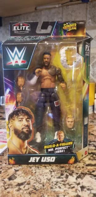 Mattel Wwe Elite Summerslam Series Jey Uso Wrestling Action Figure