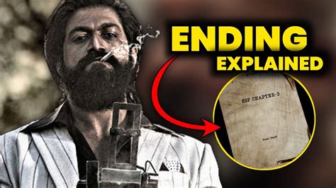 Kgf Chapter 2 Ending And Post Credit Scene Explained Kgf 3 Hints In Kgf