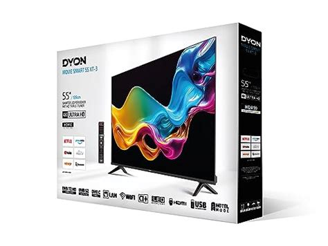 DYON Movie Smart 55 XT 3 139 Cm Fernseher Prime Video Netflix