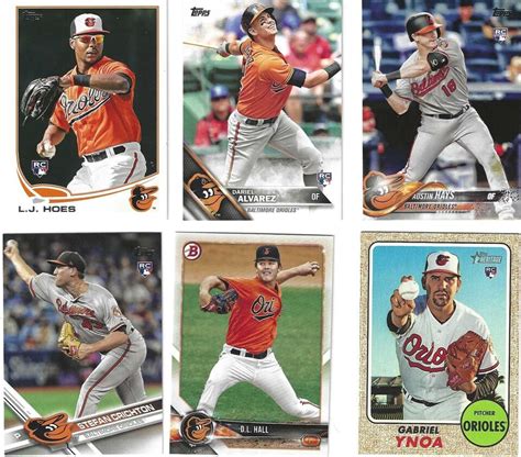 Baltimore Orioles Rc Lot All Rookie Cards Cedric Mullins Ryan