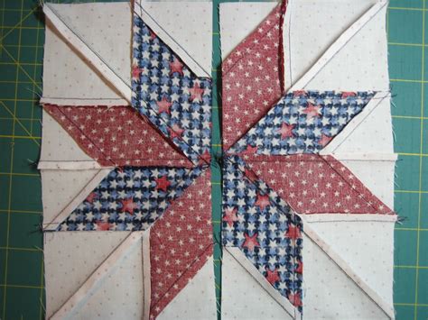 Red Letter Quilts 8 Point Lemoyne Star Tutorial No Y Seams