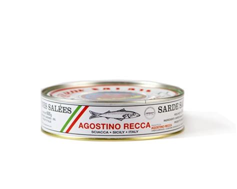 Salted Sardines In Tin 600g Fish Antipasti Triviis Foods And Beverages