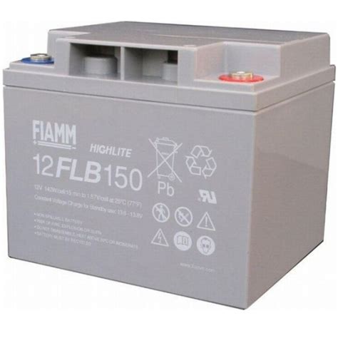 Fiamm HighLite 12FLB150P 12V 40Ah AGM Blei Vlies 10 12 Jahres Batteri