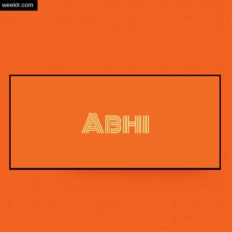 Download Make Abhi Name Logo - Colorfulness - WallpaperTip