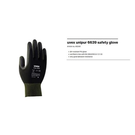 Jual SARUNG TANGAN PELINDUNG ANTI SAYAT UVEX Safety Gloves UNIPUR 6639