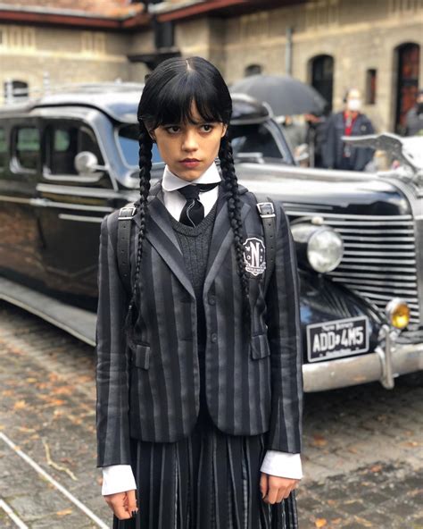 Behind The Scenes Of Wednesday Rjennaortega