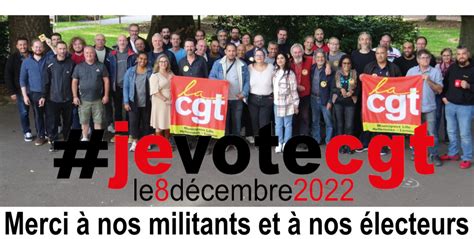 Bilan Et Suites Des Lections Professionnelles Cgt Ville De Lille