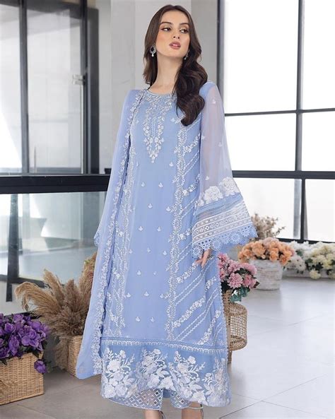 LAAM On Instagram EXPRESS SHIPPING 3pc Chiffon Embroidered Outfits