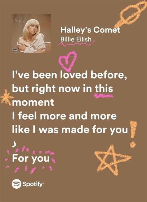 Halley's Comet | Pretty lyrics, Meaningful lyrics, Song lyrics wallpaper