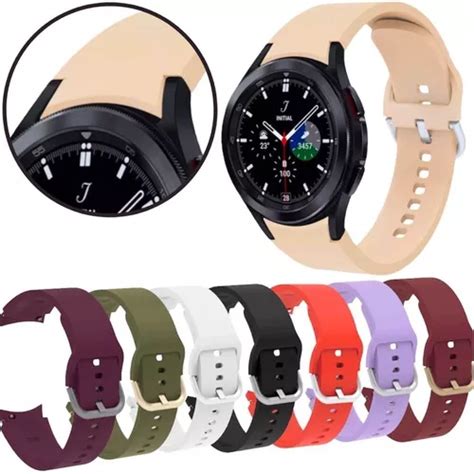 Pulseira Silicone Para Galaxy Watch Fecho Classic Mercadolivre