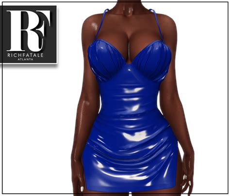 Second Life Marketplace Rich Fatale Lauren Latex Bodycon Slauson