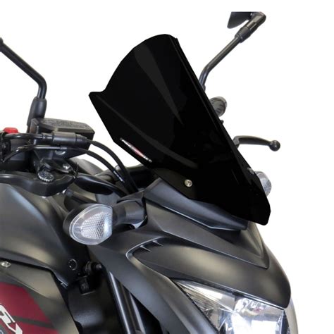 Powerbronze High Naked Solid Black Screen Suzuki Gsxs1000 2015 2020