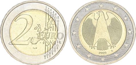 Bundesrepublik Deutschland G Deutschland Euro Kursm Nze