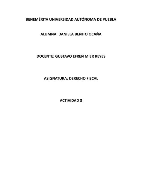 Cuadro Del Comparativo BENEM UNIVERSIDAD AUTNOMA DE PUEBLA ALUMNA