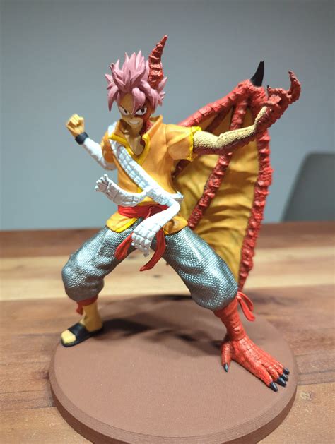 3d Printing Fan Art Fairy Tail Natsu Dragneel Dragon Form • Made