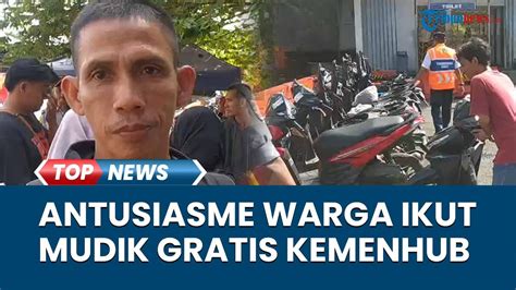 Ikut Mudik Gratis Kemenhub Warga Antusias Dan Ucapkan Terima Kasih Ke