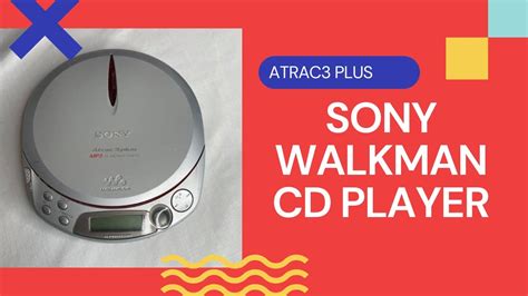 Sony Walkman Atrac Plus Cd Player Youtube