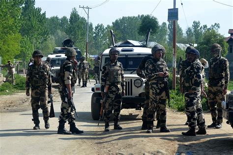 Army Security Forces Core Group Reviews Security Situation In Kashmir