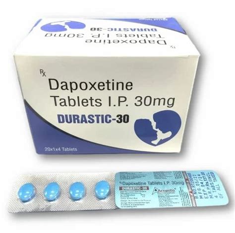 Dapoxetine 30mg Tablet at Rs 137/box | Dapoxetine Tablet in New Delhi ...