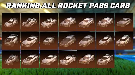 Ranking All Rocket Pass Cars 2022 Rocket League Youtube