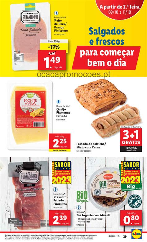 Antevisão Folheto LIDL Supermercados Promoções 9 outubro a 11 outubro