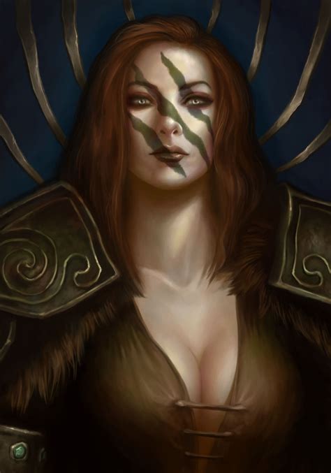 Sixfanarts Aela The Huntress Skyrim By Werlioka On Deviantart