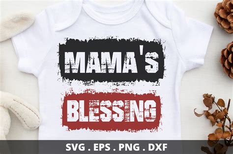 Mamas Blessing Graphic By Printablesvg Creative Fabrica