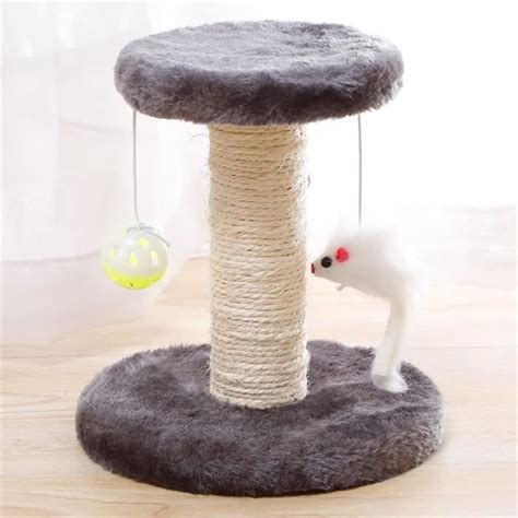 Arbre À Chat Avec Lit Tapis Naturel Corde En Sisal Tour Avec