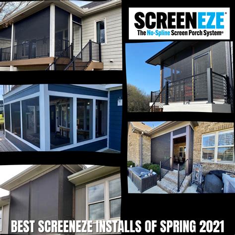 Screeneze No Spline Screen Porch Systems