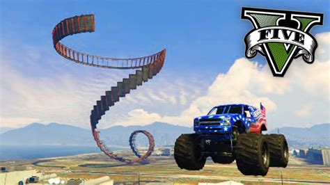 Gta V Online Espiral Vertical Wallride De Liberator Corrida