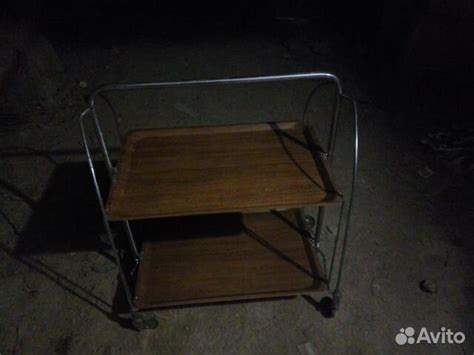 Сервировочный столик на колесиках складной купить в Санкт-Петербурге ...