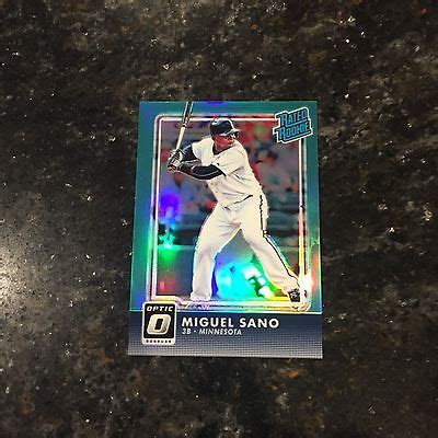 Donruss Optics Rated Rookie Miguel Sano Blue Version