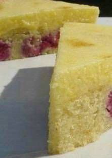 Chiboust Au Citron Sur Fond De Financier La Framboise Recettes De