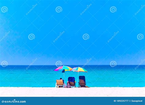 Relaxing Beach, Beautiful Scenery Tropical Landscape Stock Image ...