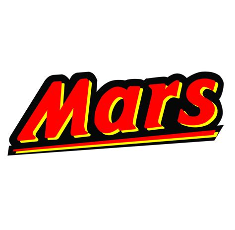 Mars chocolate bar Logos