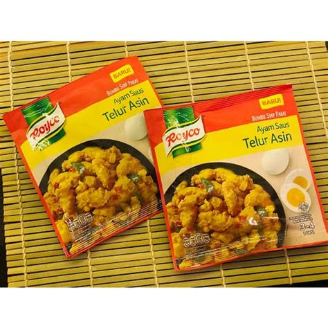 Jual Royco Bumbu Ayam Saus Telur Asin Royco Salted Egg Chicken 22