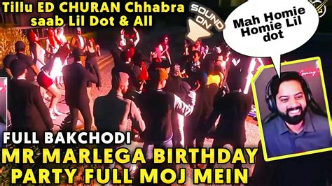 Mr Marlega Birthday Party Full BAKCHODI Tillu ED CHURAN GTA 5 RP FUNNY