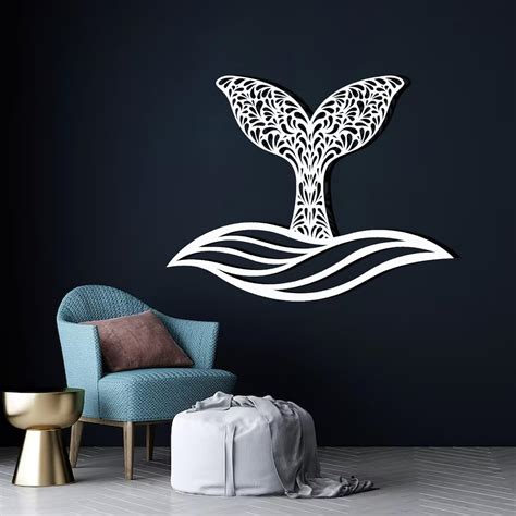 Amazon Whale Tail Metal Wall Art Whale Tail Decor Whale Metal