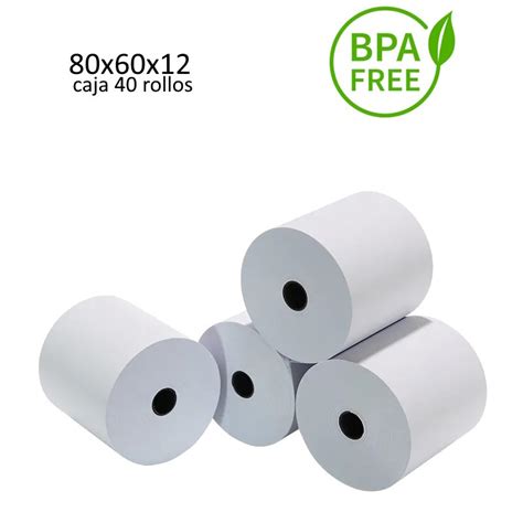 Caja Rollos Papel T Rmico X S Bpa Rollos G