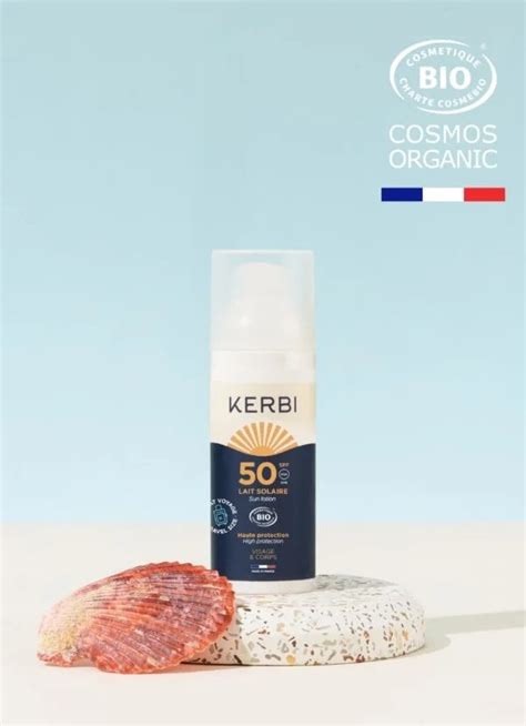 Lait Solaire Bio Spf G Kerbi Cr Mes Solaires Pour L Et