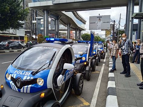 Mungil Dan Tangkas Mobil Listrik Ditlantas Polda DIY Sita Perhatian