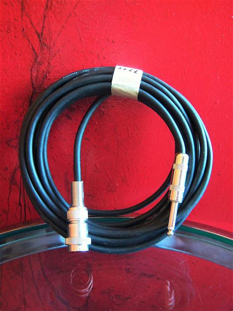 Vintage 1950 S Amphenol 91 Mc3m 385 Model Microphone Cable W Reverb