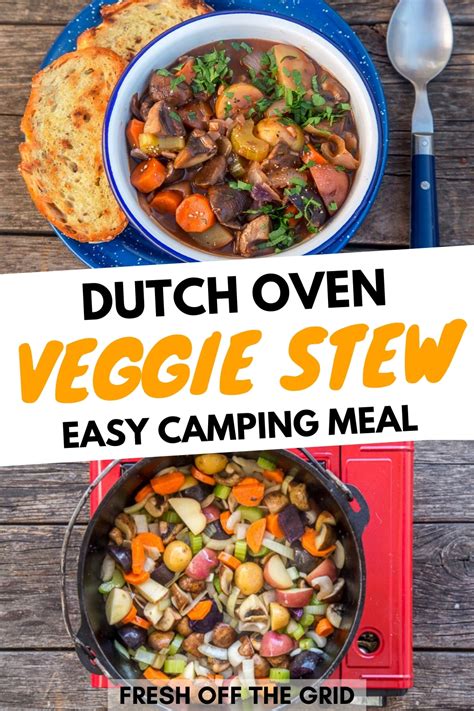 Dutch Oven Vegetable Stew - Fresh Off The Grid