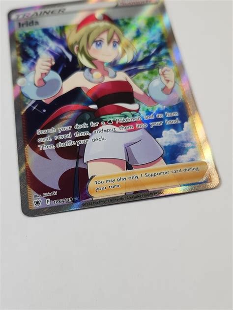 Irida 186 189 Pokémon TCG Astral Radiance Full Art Trainer Card Ultra