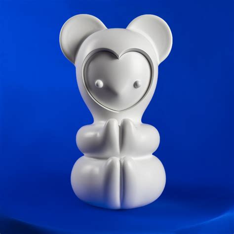 Lucky Figurine By Eugeni Quitllet Cm Matt White Leblon Delienne