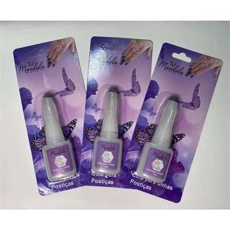 Cola Pincel Para Unhas Posti As Tips Acrigel Porcelana Fibra