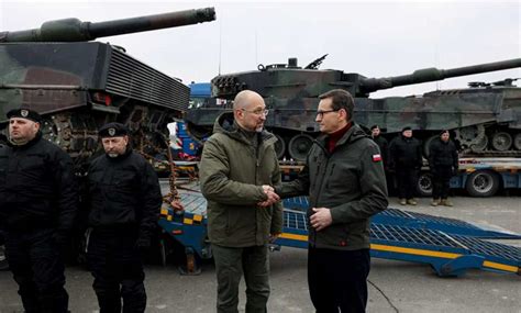 First Leopard Tanks Arrived In Ukraine Militarnyi