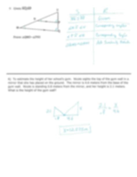 SOLUTION: Geometry dilations review - Studypool