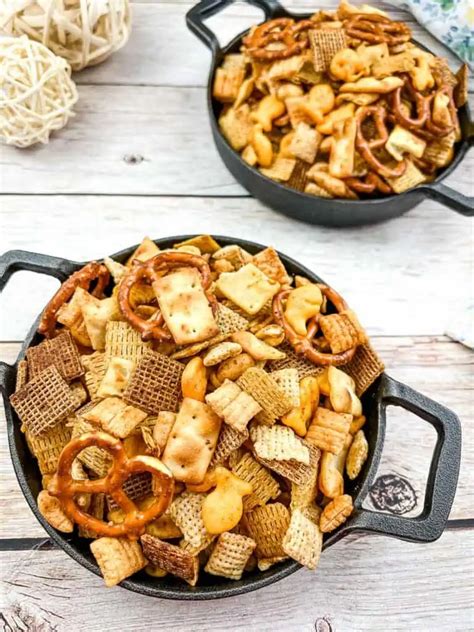 Spicy Smoked Chex Mix Cook What You Love