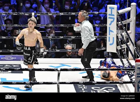 Saitama Japan June 7 2022 Naoya Inoue Black Gloves Of Japan